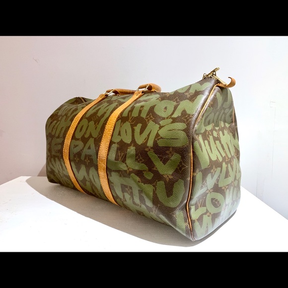 Louis Vuitton x Sprouse Keep All 50 vintage bag - Picture 2 of 8